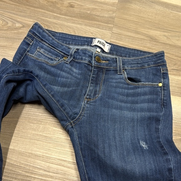 Paige Verdugo Ultra Skinny Jeans - Blue size 28 - Picture 9 of 11